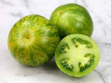 Green Zebra Tomaten Seeds grown for salads and salsas