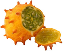 Horned Cucumber Kiwano Seeds for productive rows in the Exotic Gardens