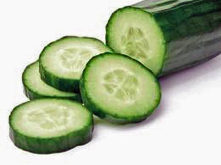 Organic heirloom cucumber seeds for fresh garden salads