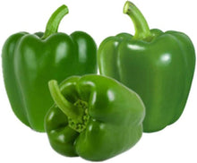 Miracle Sweet Green Pepper Seeds (Capsicum annuum) for productive rows in the Edible Patio Containers