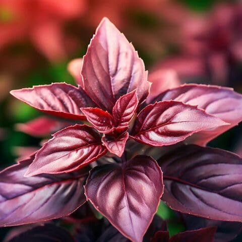 Red Basil Plants for a fragrant addition to the herb patch