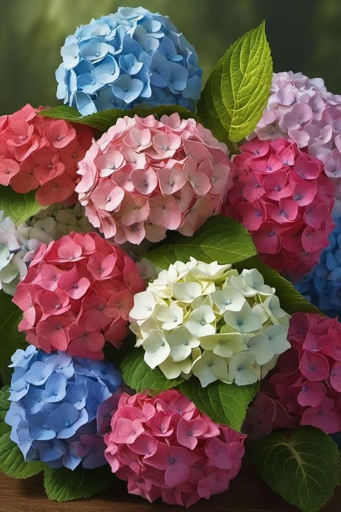 Hydrangea flower seeds ��������� bonsai or potted plant blooms for indoor or patio garden planting