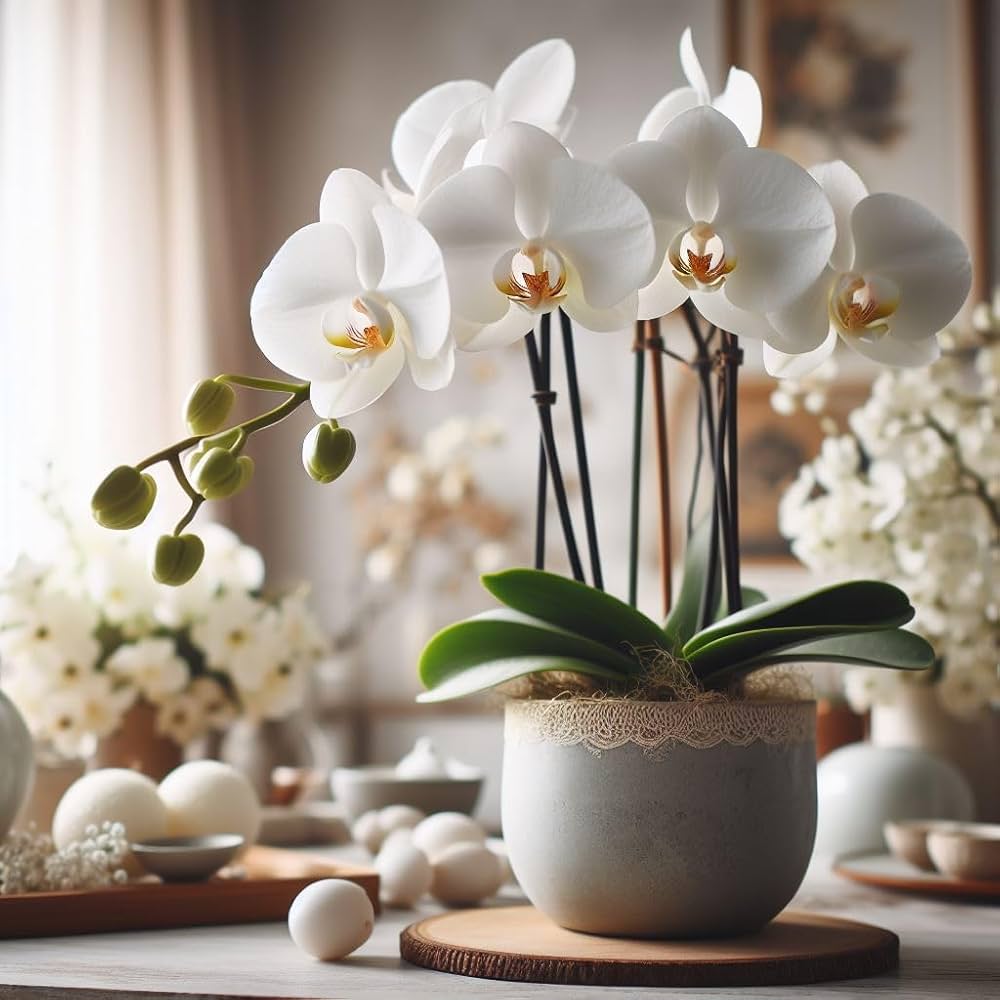 Hydroponic Phalaenopsis Orchid Plant - for planting in home garden