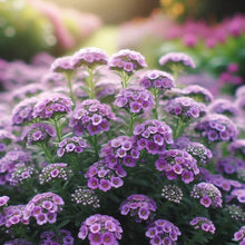 Lilac Lace Mix Alyssum Seeds (Lobularia maritima) for colorful blooms in the Flower Bed & Urban Garden