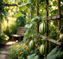 Mini Watermelon Seeds (Citrullus lanatus) for productive rows in the Home Container Planting