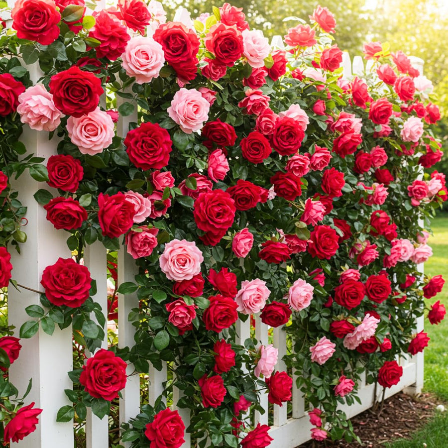 Plant Climbing Ivy Seeds for a Beautiful Red Garden et of  Ornamental Garden Plant Premium Quality Seeds