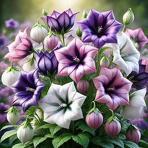 Platycodon Balloon Platycodon grandiflorus for planting in flower bed