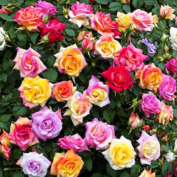 Exotic Rose (Rosas) perennial bonsai seeds for garden landscape planting