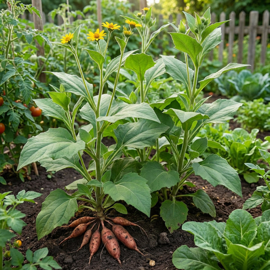 Annual Fruit and Vegetable Seeds Yacon Seeds DIY Gardening Plants and Bonsai  Ornamental Garden Plant Premium Quality Seeds